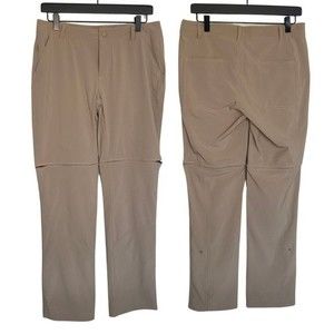 The North Face Pants Women’s 6 Paramount Convertible Cargo Color Tan Zip Off Leg